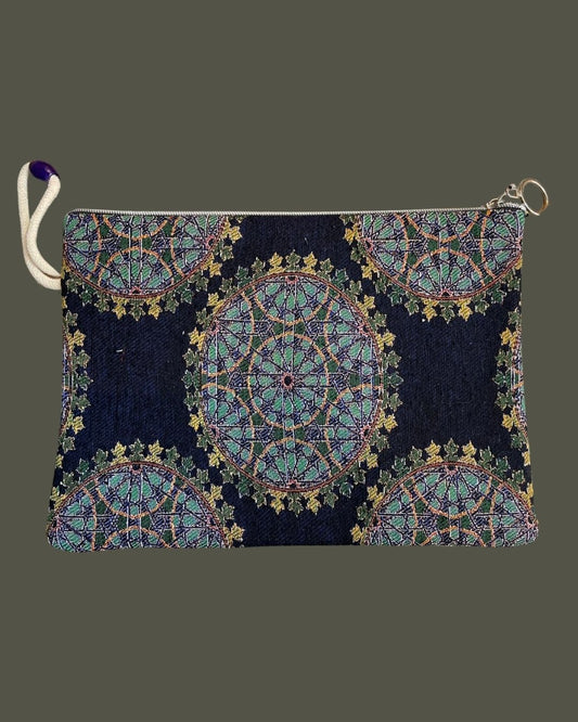 Clutch Çanta 'Lacivert'