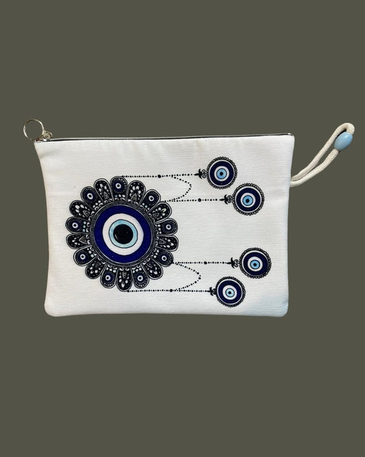 Clutch Çanta 'Dreamcatcher Mavi'