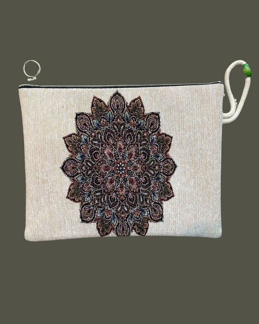 Clutch Çanta 'Mandala'