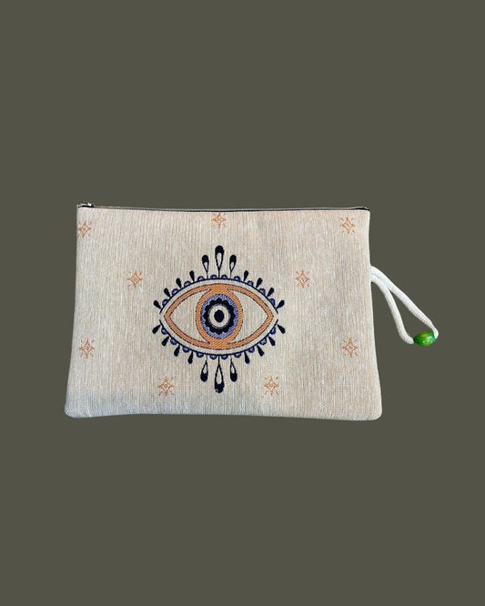 Clutch Çanta ' Altın Göz'