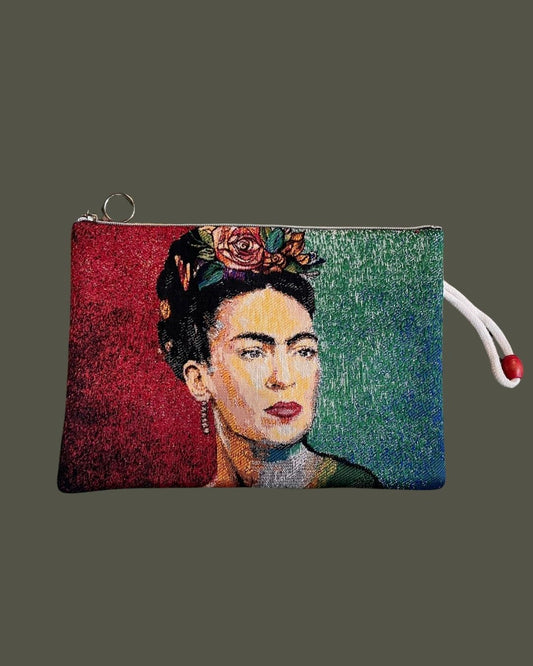 Clutch Çanta 'Frida Kahlo'